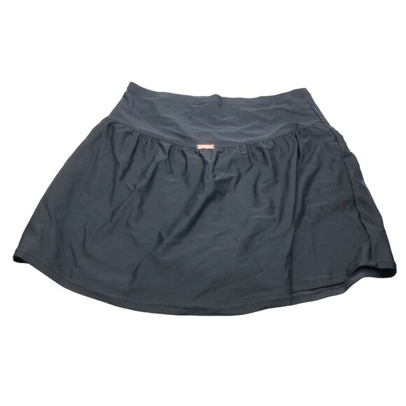 Raisins Curve Black Tummy Thinner Thigh Minimizer Swim Skirt Built in Brief 22W - Picture 4 of 6